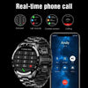 LIGE 2022 Full Circle Touch Screen Steel Band Luxury Bluetooth Call Men Smart Watch Waterproof Sport Activity Fitness Watch+Box - deviceUPS