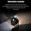 LIGE 2022 Full Circle Touch Screen Steel Band Luxury Bluetooth Call Men Smart Watch Waterproof Sport Activity Fitness Watch+Box - deviceUPS