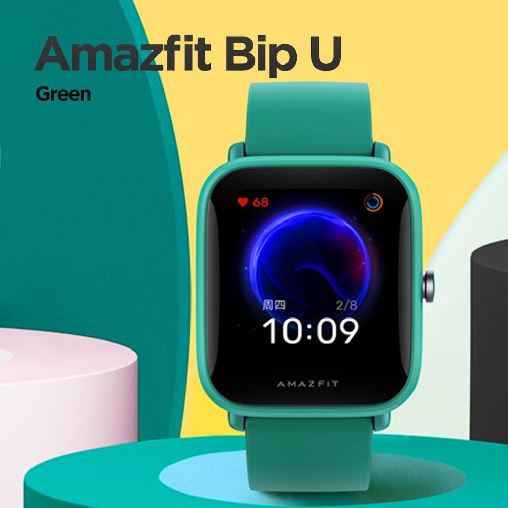 New Original Amazfit Bip U Smartwatch 5ATM Water Resistant Color Display  Sport Tracking Smart Watch For Android iOS Phone - deviceUPS