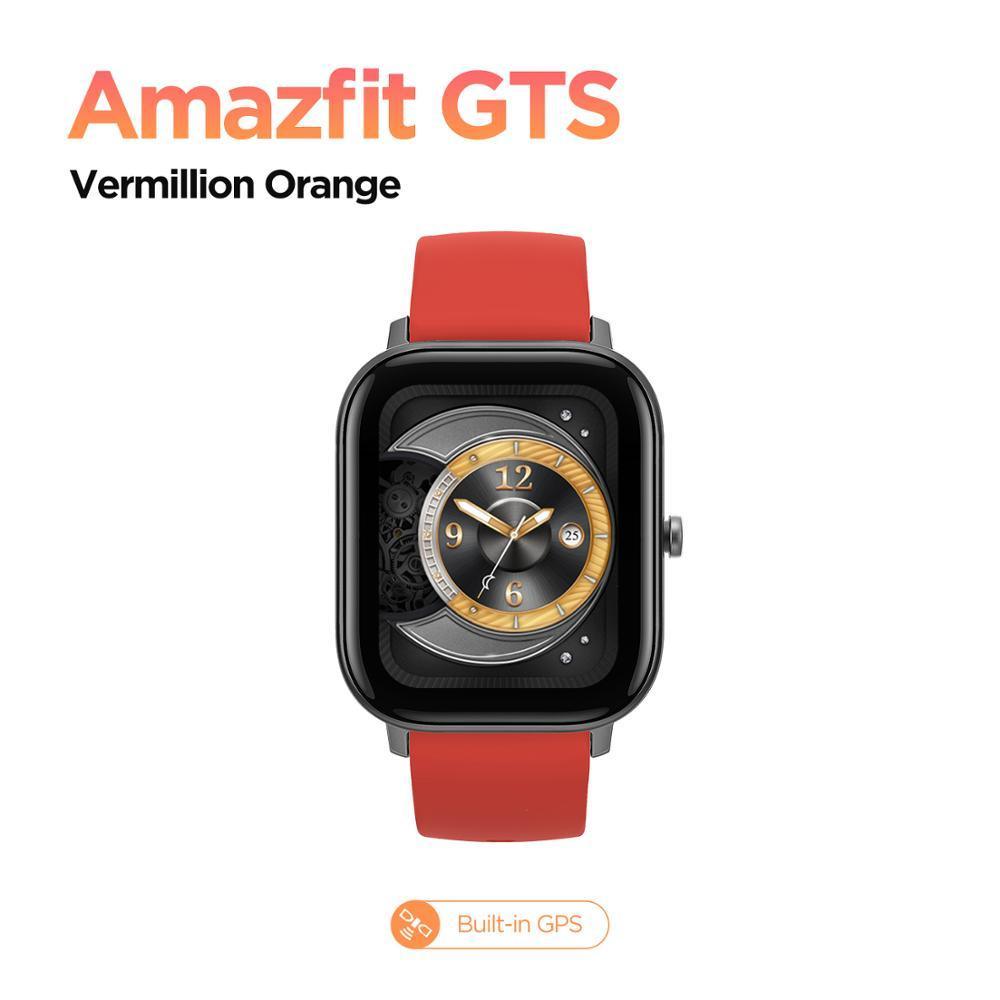 Latest Amazfit GTS Stock Global Version Smart Watch 5ATM Waterproof Swimming Smartwatch 14DaysBattery - deviceUPS